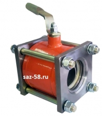 Кран шаровый для бензовоза КШФ ДУ-50